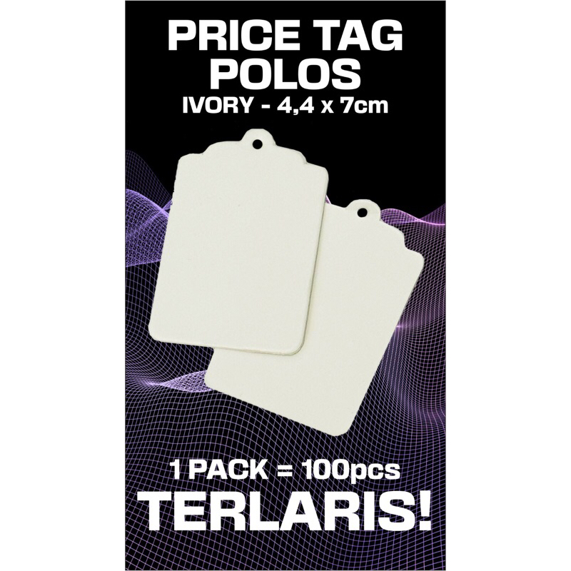

Menang Label - Label pricetag / Hang tag / Hangtag / hentek ivory