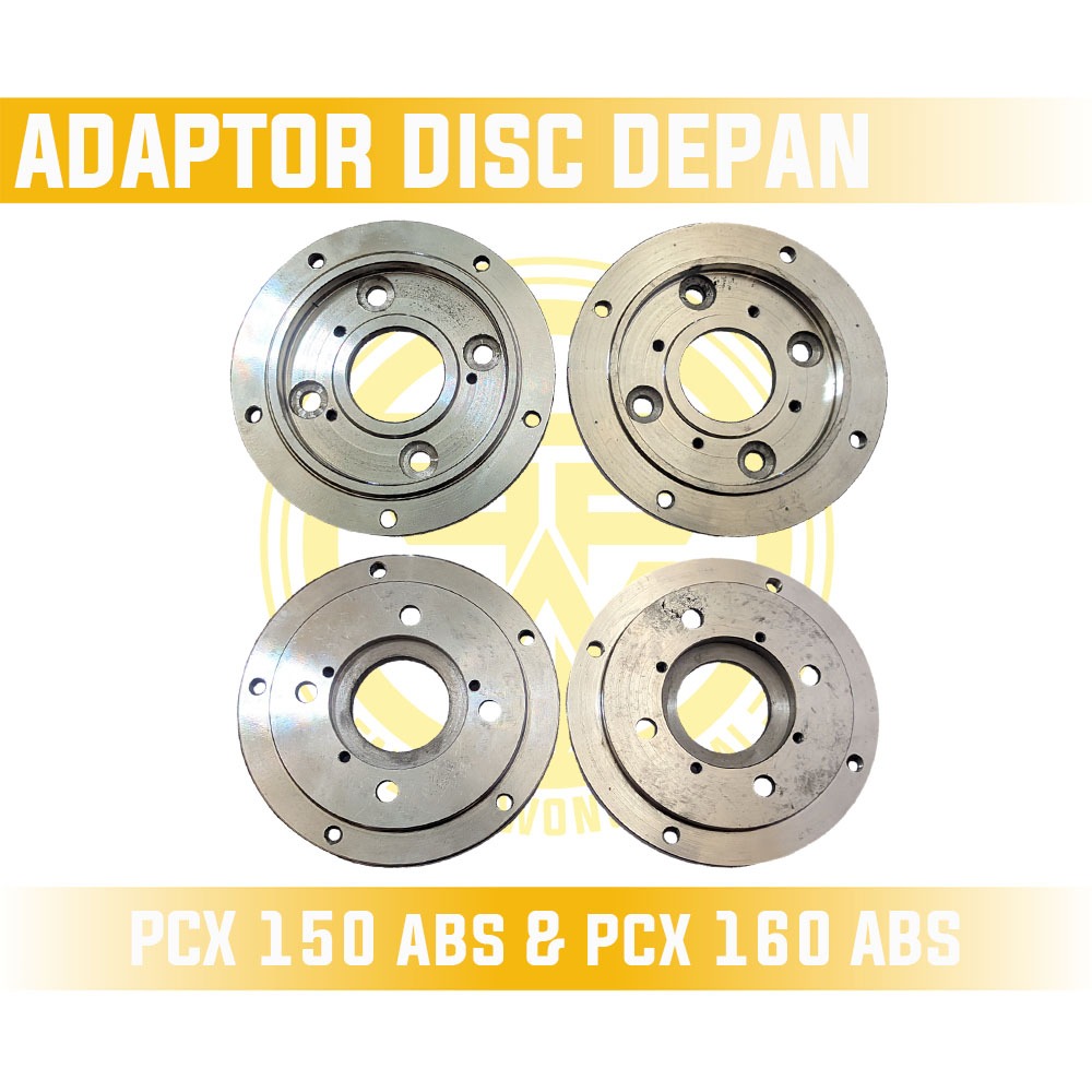Adaptor Disc Tromol Depan MOTOR PCX 150 ABS Dan PCX 160 ABS PNP Velg Racing Honda Vario