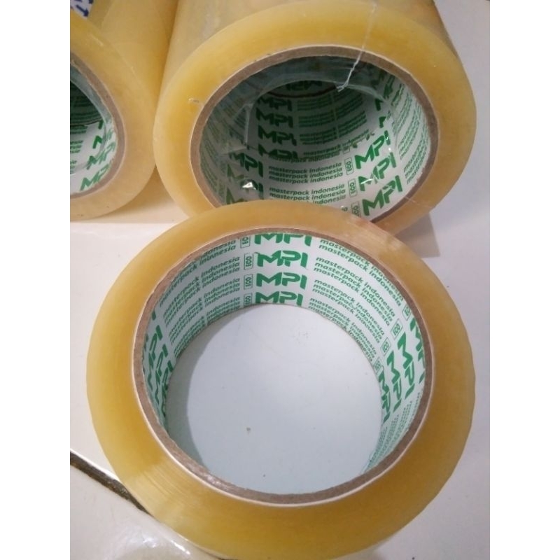 

Lakban bening MPI 100 yard/ Lakban bening ekonomis