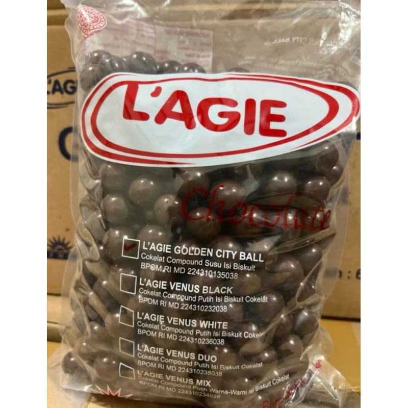 

LAGIE CHOCOBALL 1KG ISI BISKUIT / LAGIE COKLAT