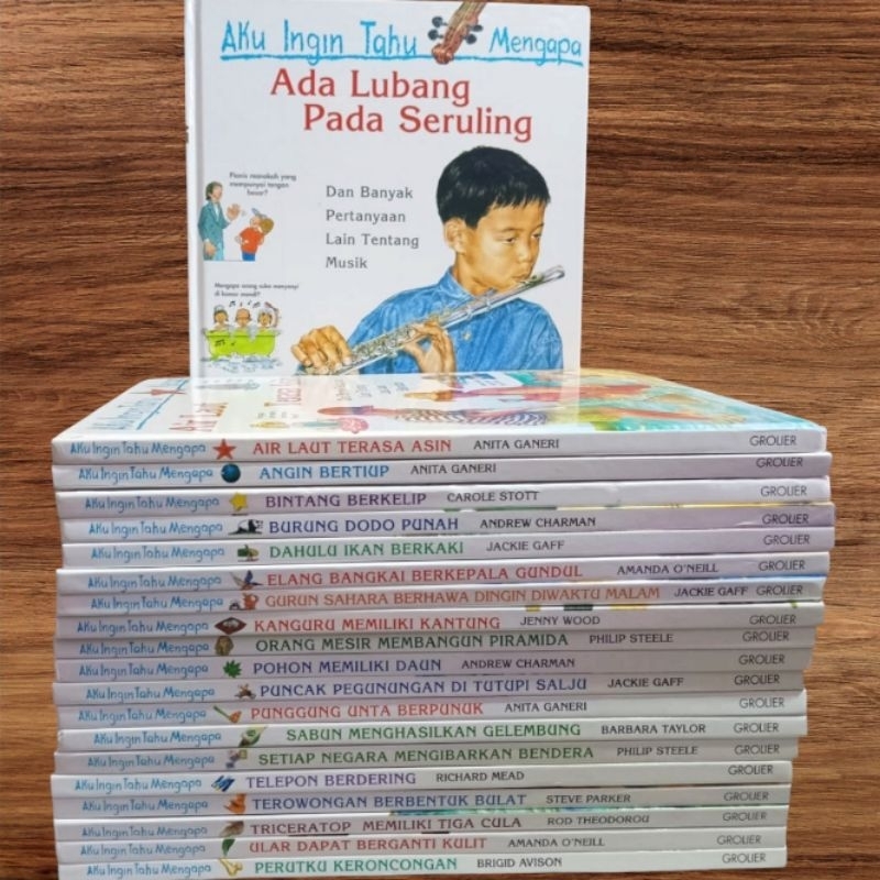 Buku Anak Aku Ingin Tahu Mengapa