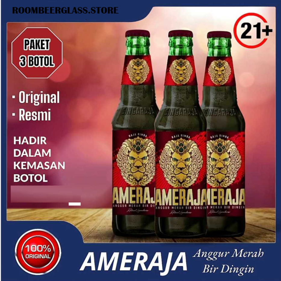 

MINUMAN AMHER AJHA BOTOL PAKET 3 330ML