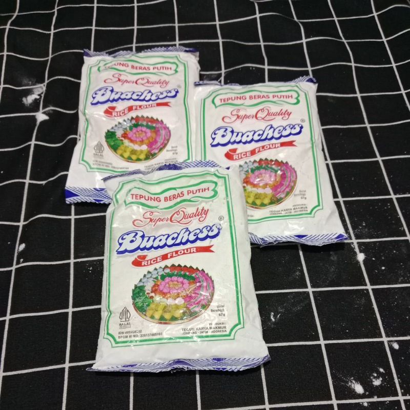 

tepung beras 10pcs/buachess