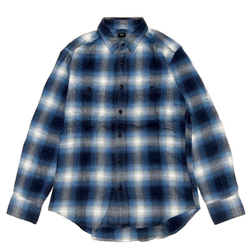 Kemeja Flannel Veterano Uniqlo Second Original
