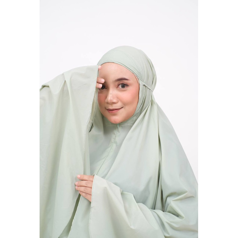 Mukena Mini Travel size | Mukena Mini bahan parasut Korea premium