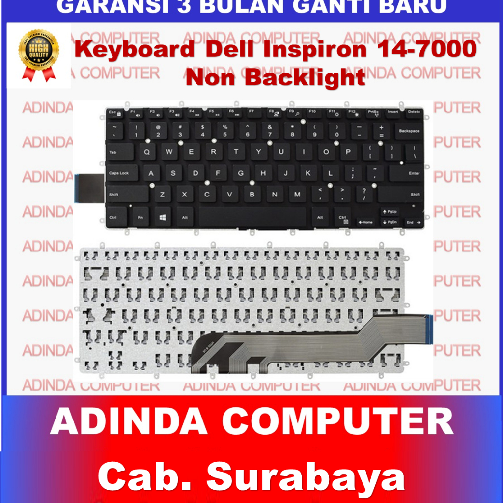 Keyboard Dell 13-5378 13-5370 13-5379 13-5578 13-5579 13-7000 13-7368 13-7370 13-7373 13-7375 13-737