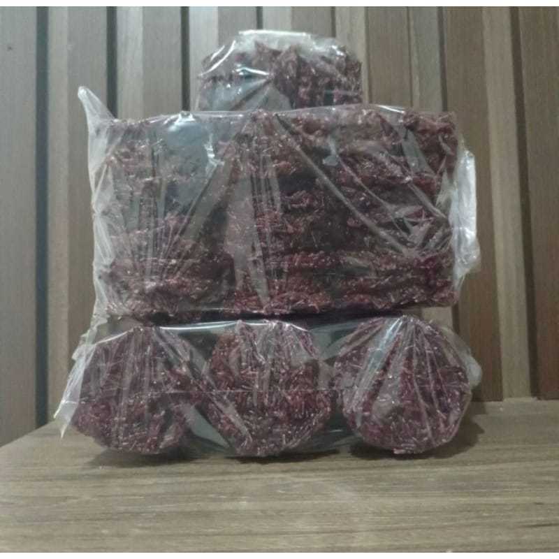 

[ Hitam rasa original ketan hitam ] Rengginang Mentah Ketan Asli Makanan Khas Bogor Cemilan Tradisional