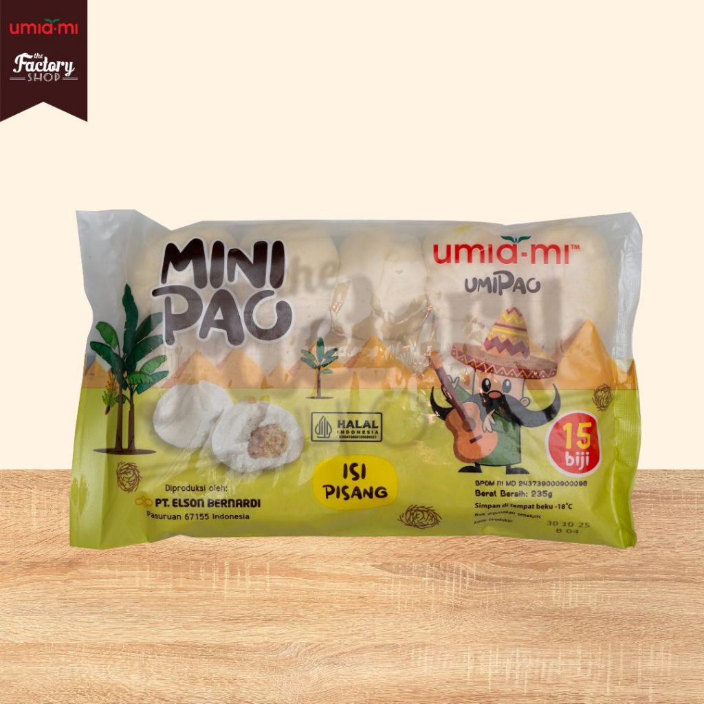 

Umami Umia-mi Minipao pisang bakpao mini pao 15bj