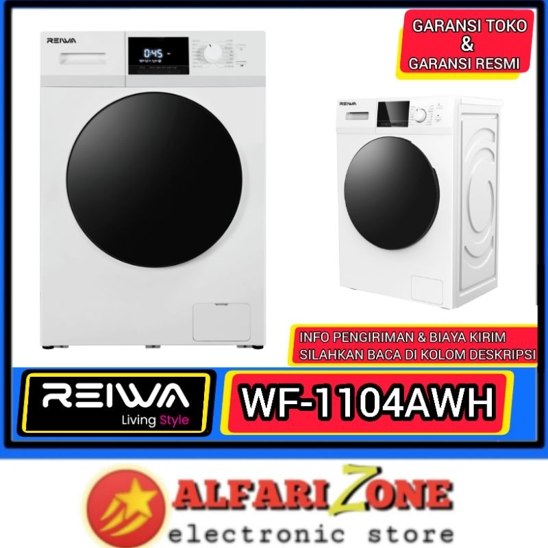 reiwa WF-1104AWH Mesin Cuci Front Loading
