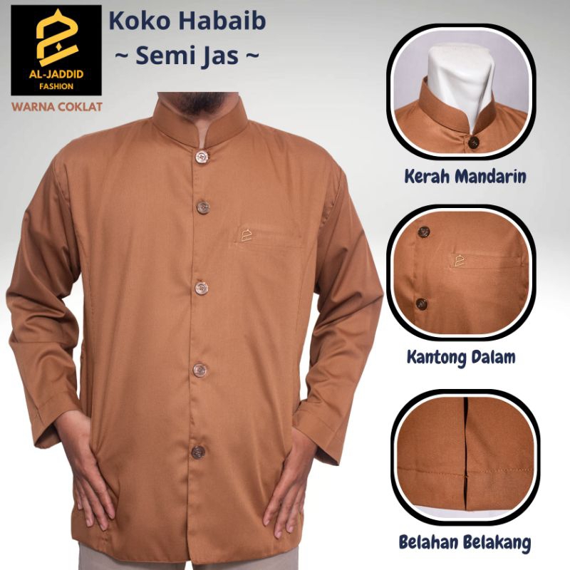 Baju Muslim pria_Koko Habaib Koko Habib Koko Ammu baju muslim premium