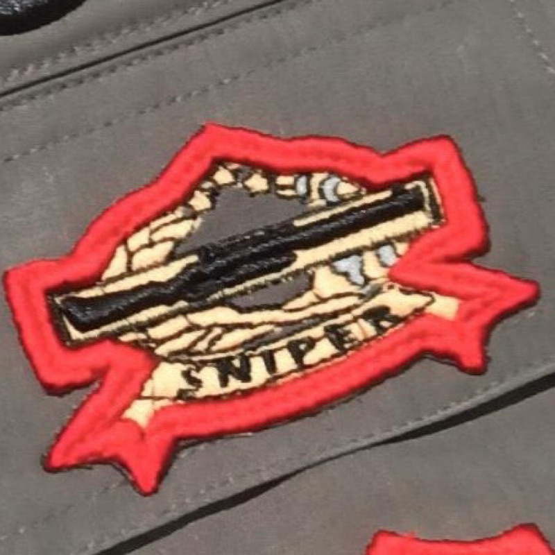 Bordir Brivet Polri Timbul