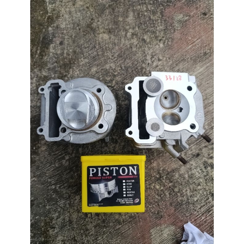 Blok & Head mio 200cc full albronze