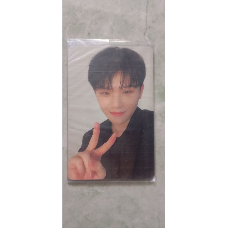 seventeen WOOZI 2021 season greetings photocard PC
