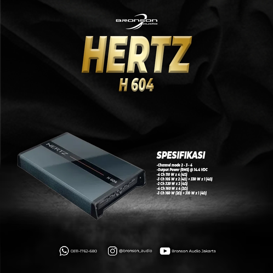 AMPLIFIER HERTZ H 604