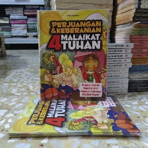 BUKU ANAK KRISTIANI / ROHANI ANAK / PERJUANGAN & KEBERANIAN 4 MALAIKAT TUHAN