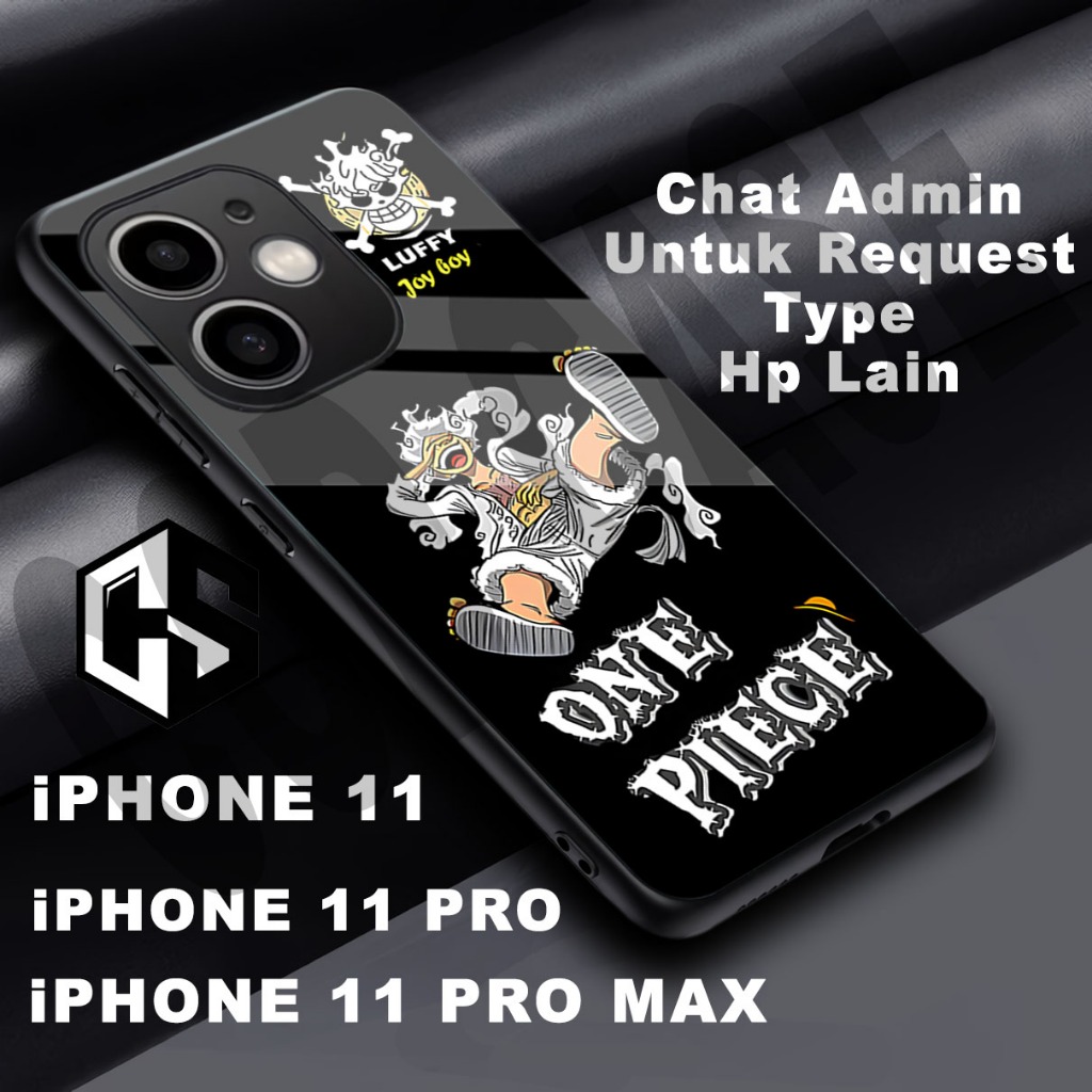 (COD 86) Softcase glossy kilau untuk type Hp IPHONE 11 / Motif Anime/case iphone 11 pro/casing iphon