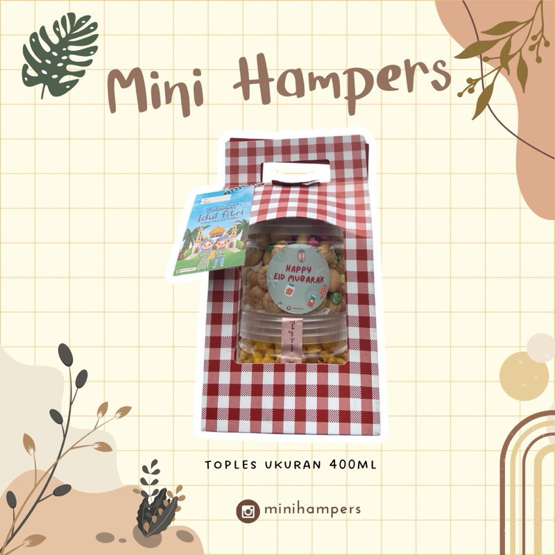 

Hampers Lebaran / • Hampers Ramadan • Toples 400ml isi 2