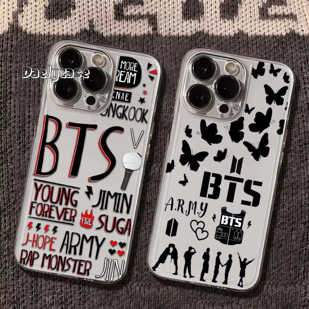 Daelycase Model Kpop BTS Untuk Xiaomi Redmi 14C 13 12C 12T 12 4G 9A 10A 10C 9C 9A Redmi Note 14 - Re