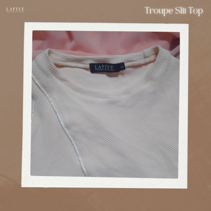 ✨ Troupe Slit Top by Lafiye ✨
