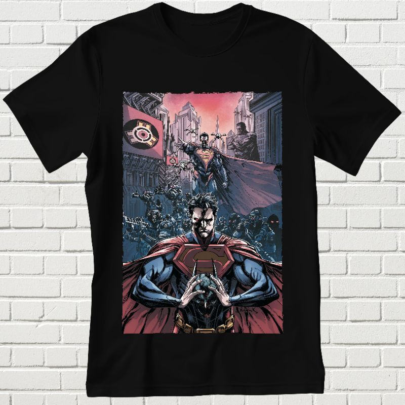 Kaos Superman - Baju Kaos Dewasa - Kaos Movie - Kaos Figur