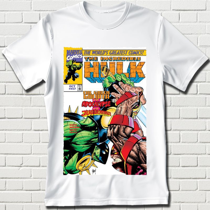 Kaos Hulk - Kaos Marvel - Baju Kaos Dewasa - Kaos Movie - Kaos Figur
