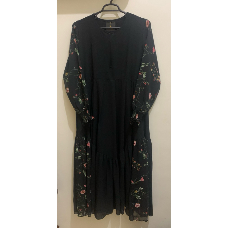 New set gamis dan khimar Lubna syari