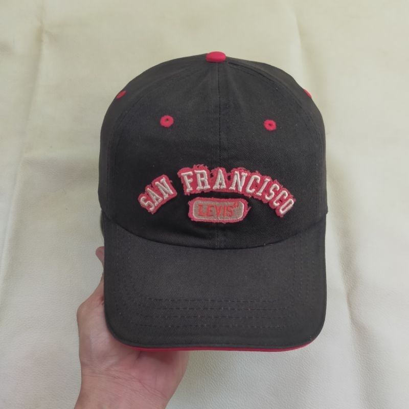topi cap levis san francisco second bekas preloved original branded
