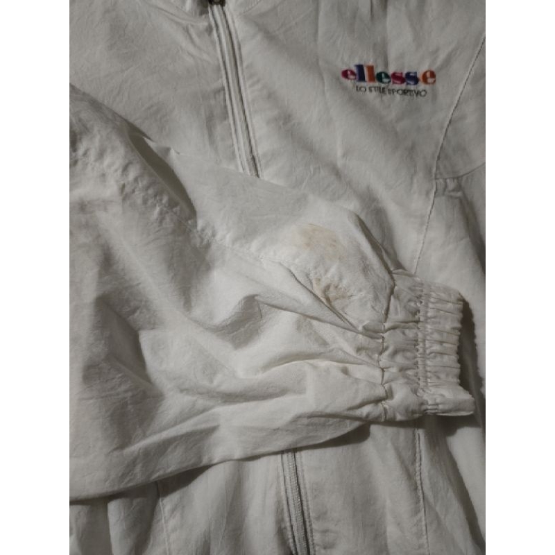 ellese jaket vintage white edition