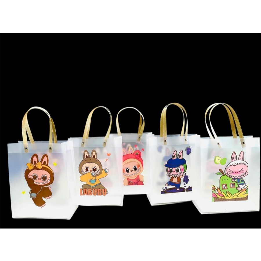

Goodie bag tas belanja tenteng Labubu Premium Tas Serbaguna