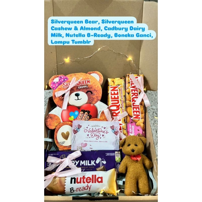 

HAMPERS VALENTINE / KADO VALENTINE FREE CARD DAN PAPER BAG