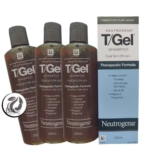 NEUTROGENA T/Gel therapeutic shampoShampoo psoriasis seborrheic dermatitis dandruff ketombe parah 20