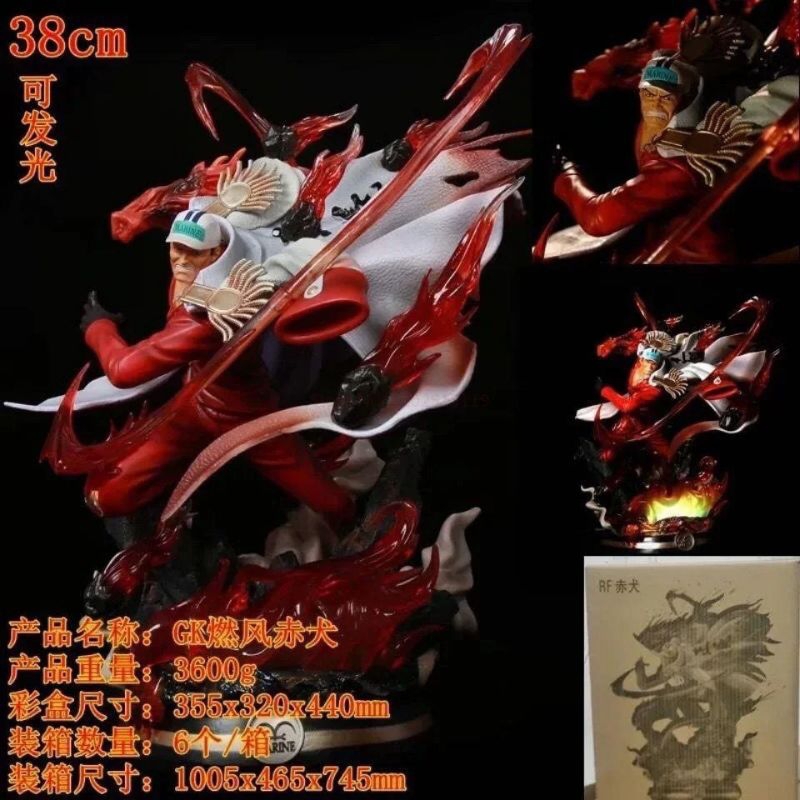 Action Figure One Piece Diorama Admiral Sakazuki Akainu TJ X BW Studio