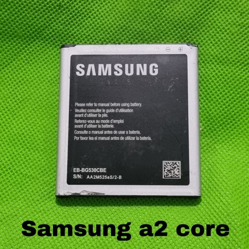 BATU BATRE BATERAI SAMSUNG A2 CORE A260G ORI COPOTAN NORMAL