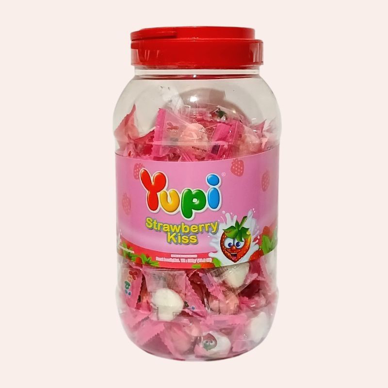 

Yupi Strawberry Kiss Jars