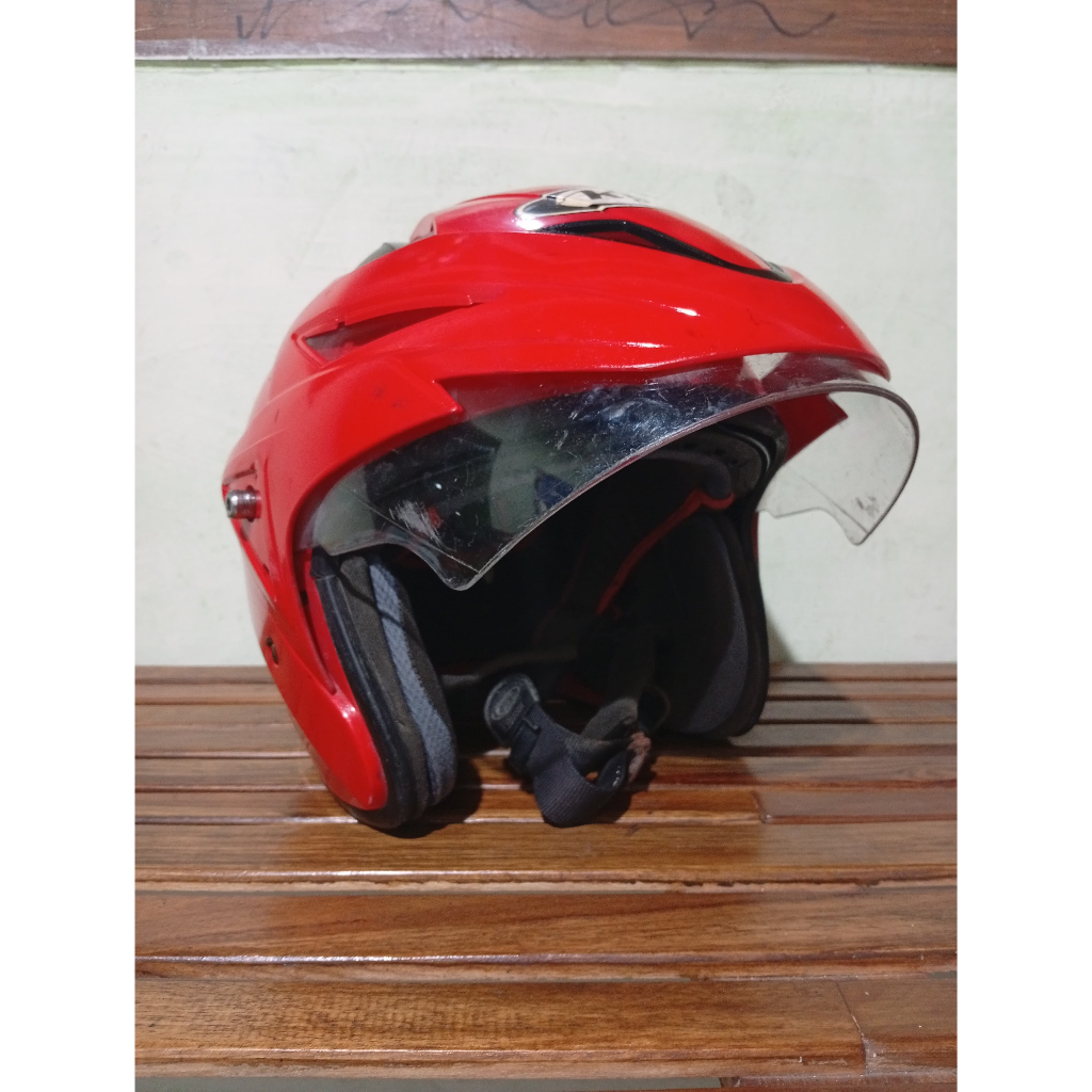 Helm KYT Scorpion 2 visor Red Original Second