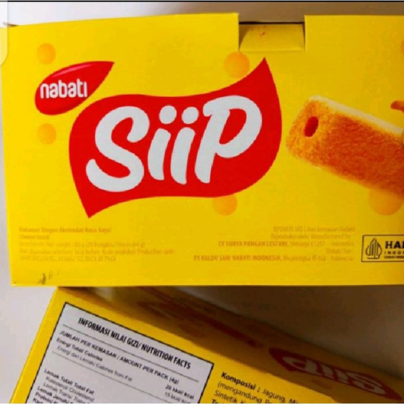 

Nabati Ship Rasa Keju 1 Box Isi 20 PCS Termurah