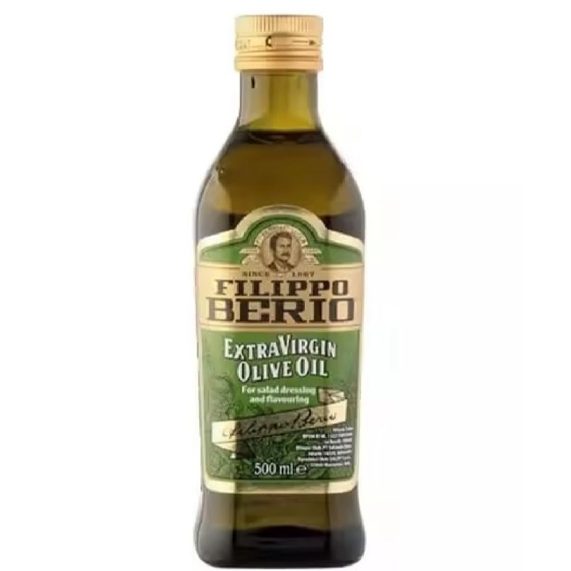 Filippo berio extra virgin olive oil 500 ml - minyak salad dressing