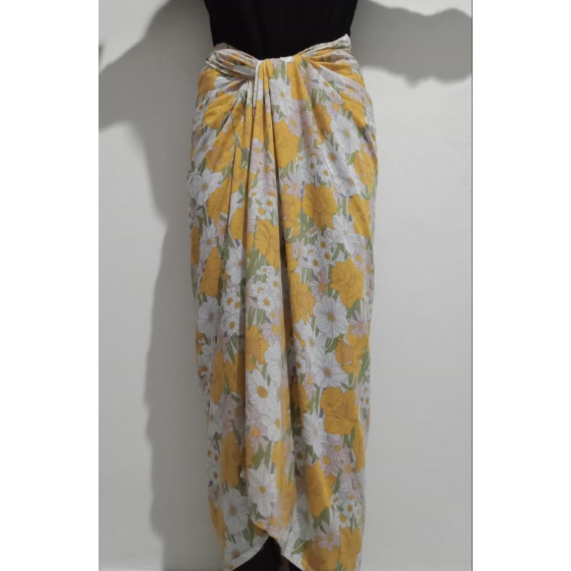 Vamasaya Sunflower Wrap Skirt | Rok Lilit Bali | Kain Lilit