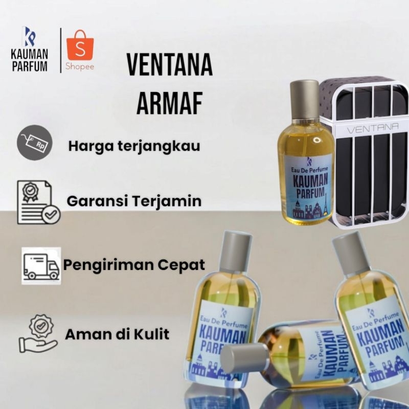 Kauman Parfum Refill Inspired Ventana Parfum Pria