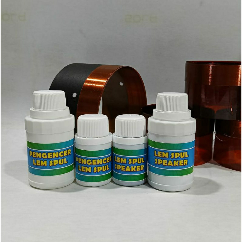 Lem gulung spol spul speaker kuat tahan panas kemasan 50 & 100 ml