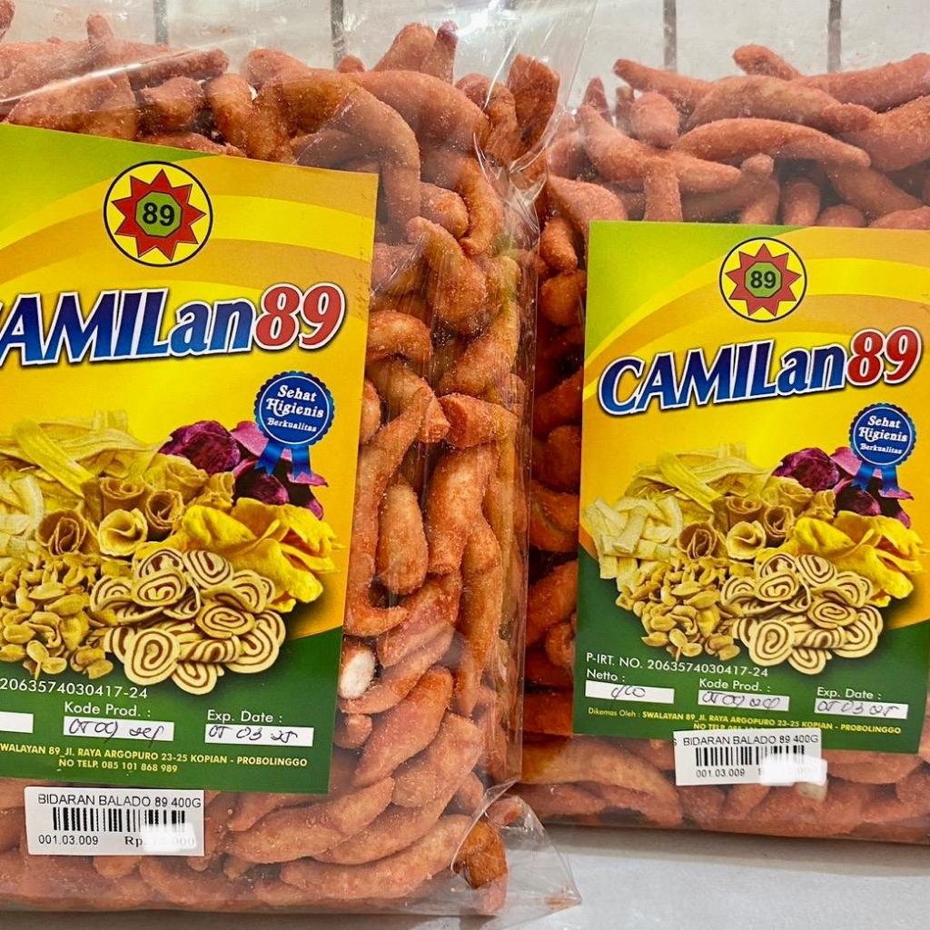 

400 GR BIDARAN BALADO GURIH CAMILAN SNACK 89