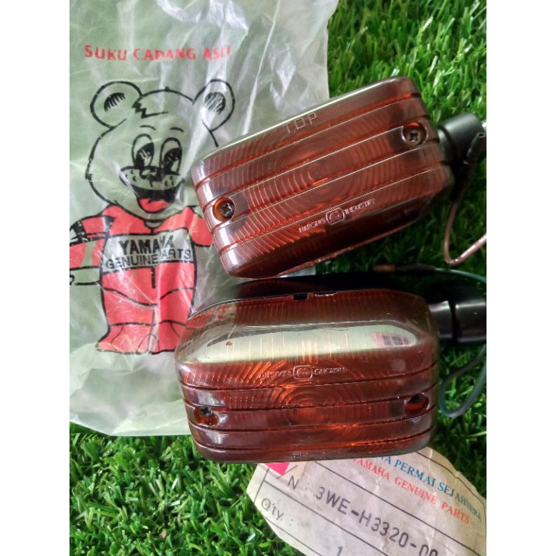 sein depan sein assy kanan kiri yamaha alfa champ original 3WE nos