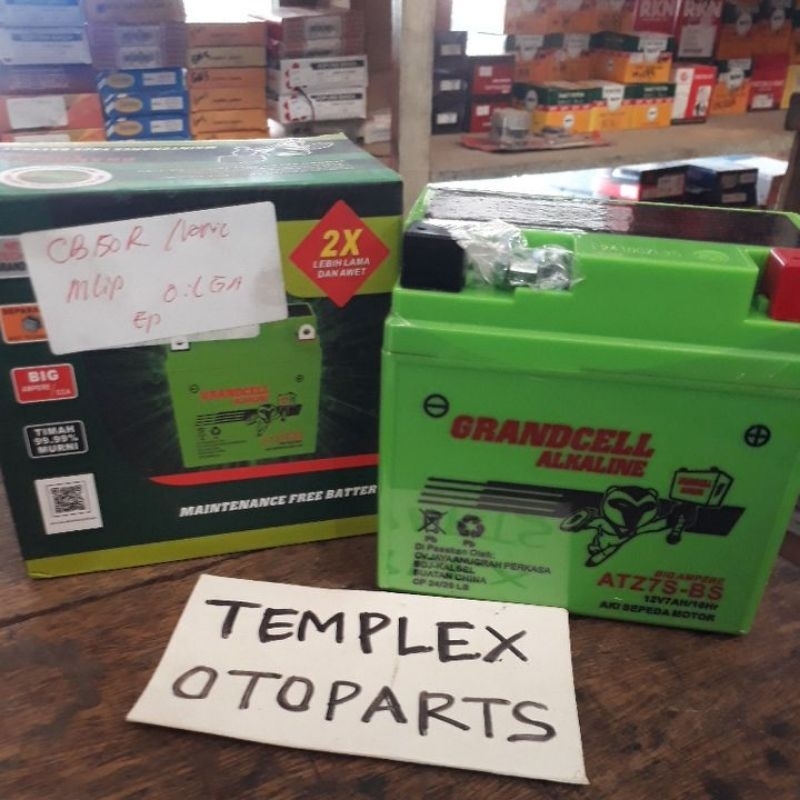 Aki Kering Vario 125 150 Alkaline ATZ7S-BS