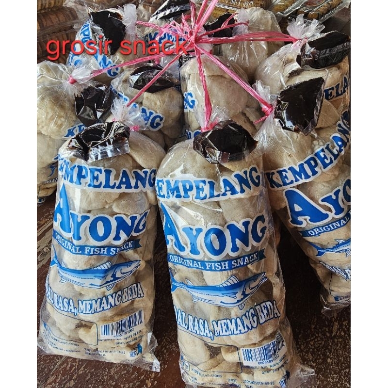 

Kemplang Ayong Sambal isi 10 bks / Kerupuk Bangka