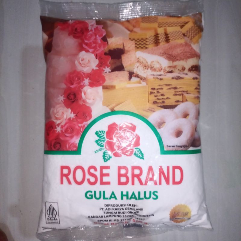 

Gula Halus Rose Brand 500 gram