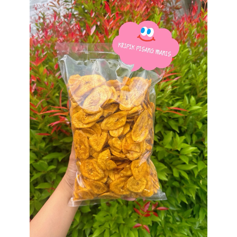 

Keripik Pisang Manis Gurih 500gr