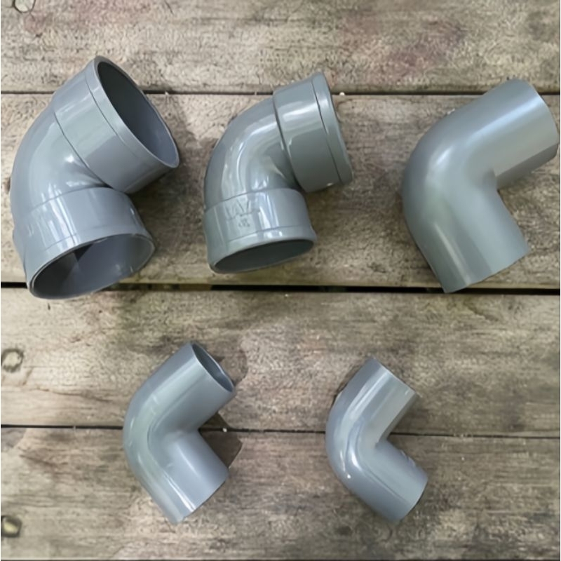 knee pipa pvc, knee pipa ukuran 1/2 & 3/4, knee pvc, knee pipa