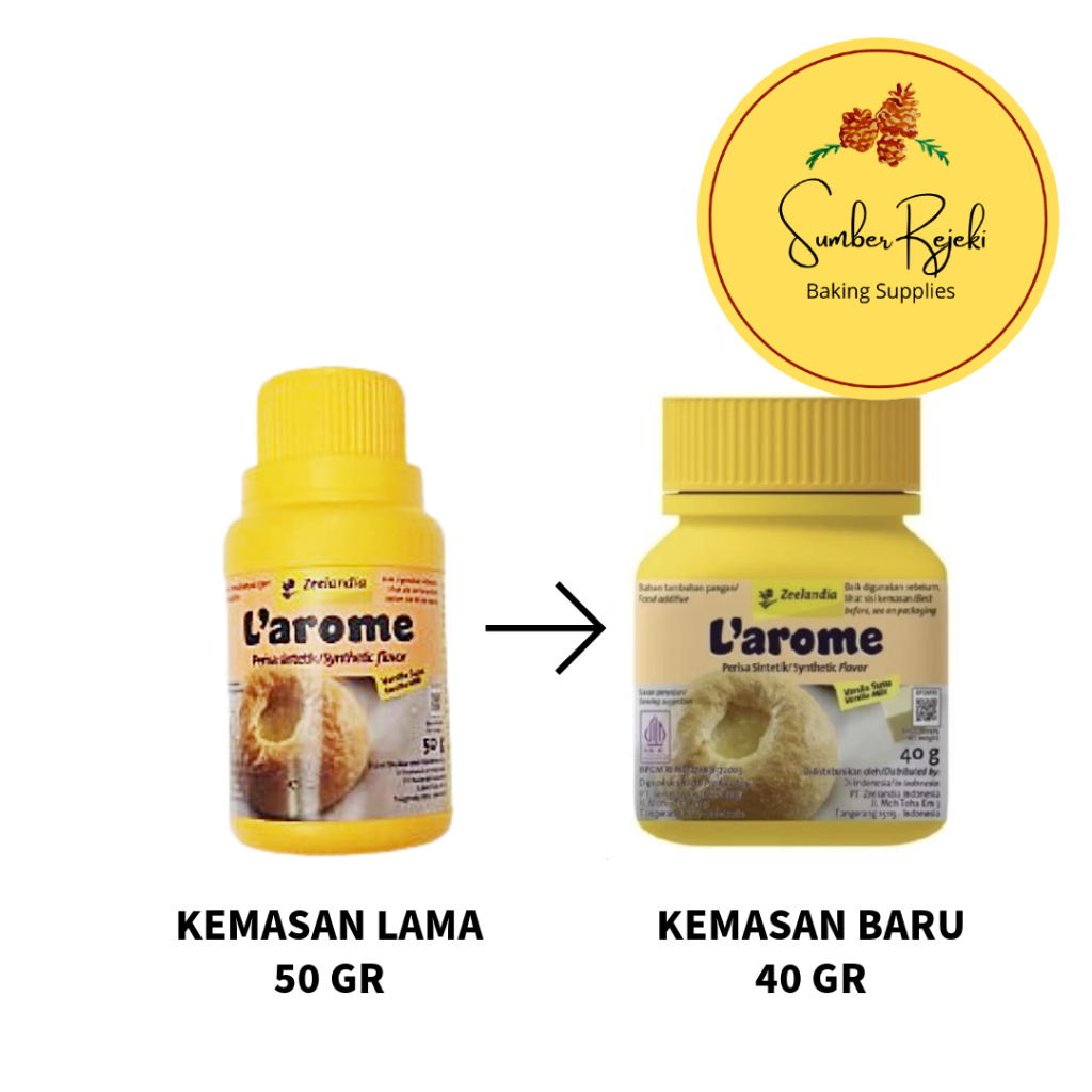 

Larome Vanila Susu Powder KEMASAN BOTOL ASLI 40 GR / 40gr