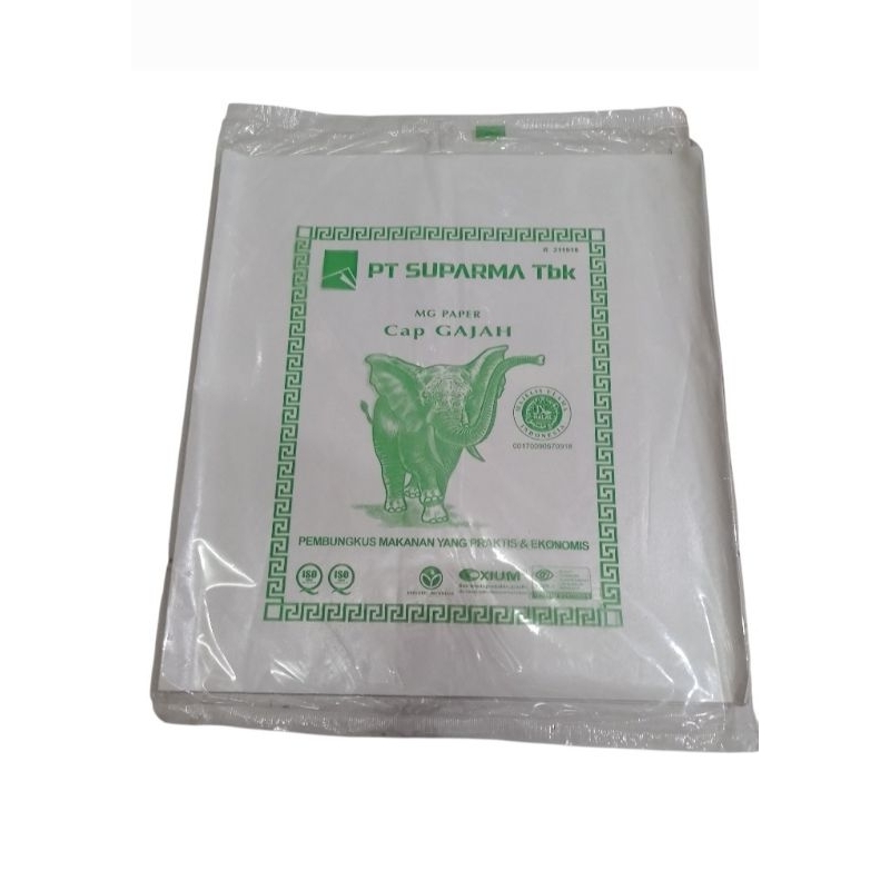 kertas kfc kertas nasi putih cap gajah