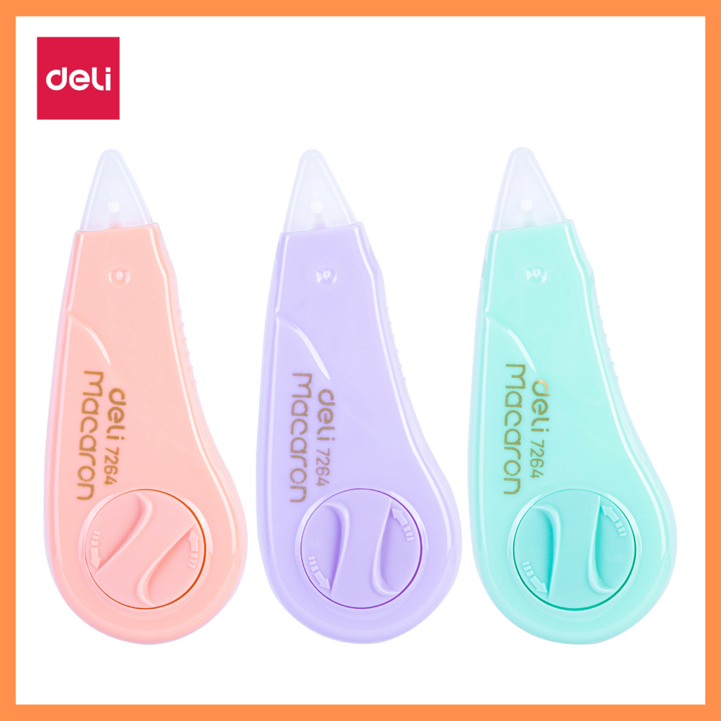 

DELI Correction tape mini macaron 7264